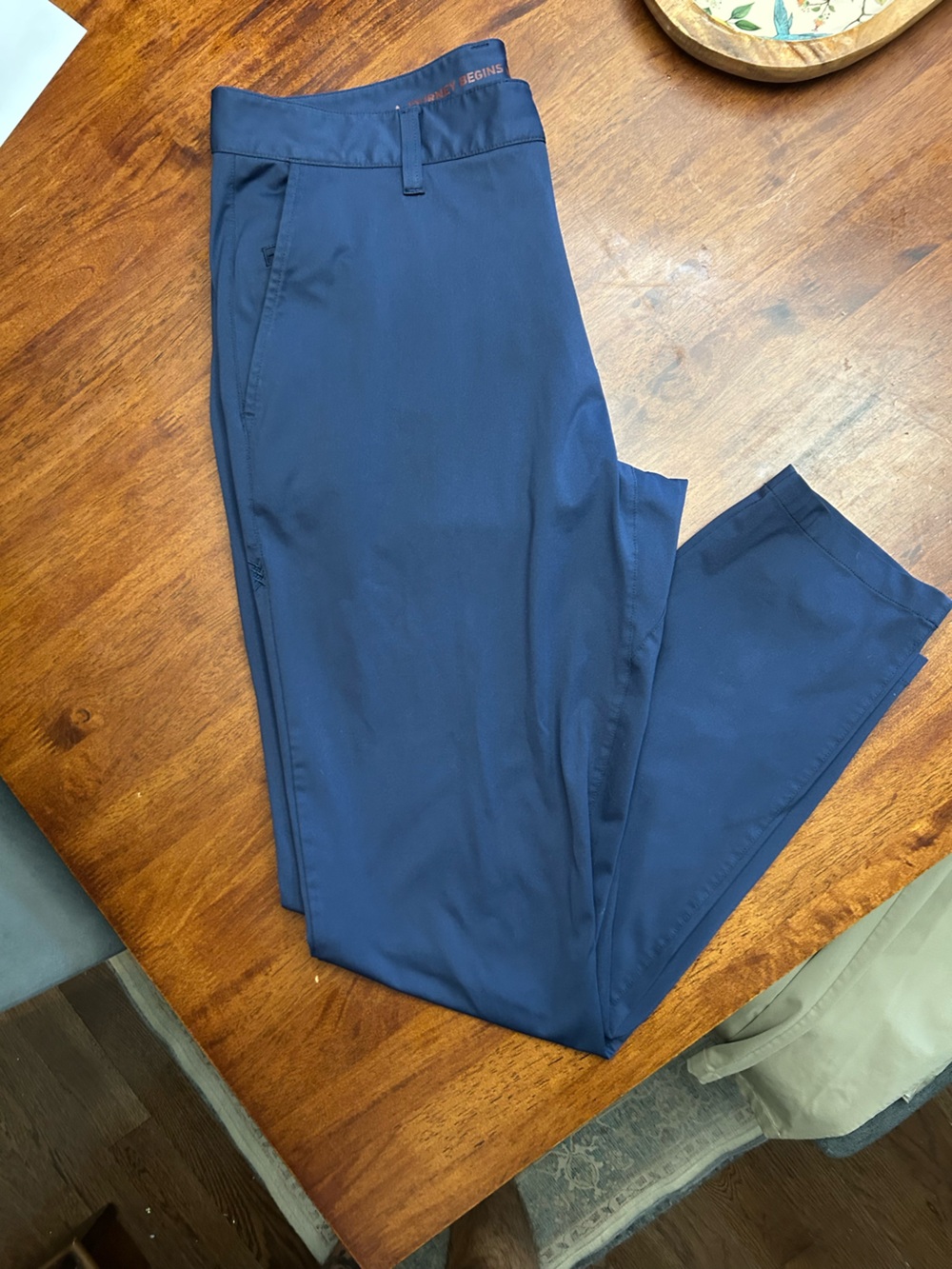 RHONE 32 (29 Inseam) slim Fit Commuter Pants - Navy RN161364